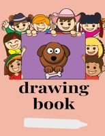 drawing book: 120 white paper, activity books, Extra large size (8.5" x 11"): drawing book, for kids age 4-12 years old, very light fine tip markers 1674091109 Book Cover