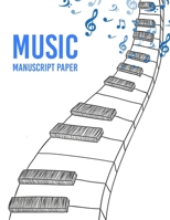 music notebook tabs: Music Writing Notebook, journal Blank Sheet Music Notebook Wide Staff Blank Manuscript Paper 9 Staves Per Page ... Staff Paper Notebook 8x11 102 Pages 1673489958 Book Cover