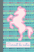 Carnet de notes: motif cheval et coeur - carnet 110 pages 1710212780 Book Cover
