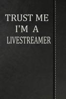 Trust Me I'm a Livestreamer: Isometric Dot Paper Drawing Notebook 120 Pages 6"x9" 109236353X Book Cover