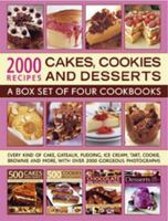 2000 Recipes: Cakes, Cookies & Desserts: A box set of four cookbooks: every kind of cake, gateaux, pudding, ice cream, tart, cookie, brownie and more, with over 2000 gorgeous photographs 0754823679 Book Cover