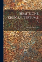 Semitische Kriegsaltertümer 1022230077 Book Cover