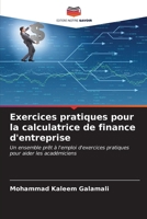 Exercices pratiques pour la calculatrice de finance d'entreprise (French Edition) 6207126203 Book Cover