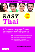 Easy Thai: A Complete Language Course and Pocket Dictionary in One! (Free Companion Online Audio) 0804853185 Book Cover