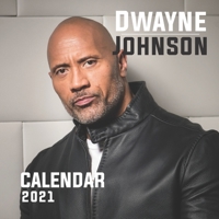 Dwayne Johnson: 2021 Wall Calendar - 8.5"x8.5", 12 Months B08NF1NPWH Book Cover