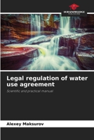 Legal regulation of water use agreement 620741926X Book Cover