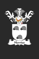 Herries: Herries Coat of Arms and Family Crest Notebook Journal (6 x 9 - 100 pages) 1696039614 Book Cover