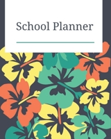 School Planner: Lesson Planner for Teachers 1693135213 Book Cover