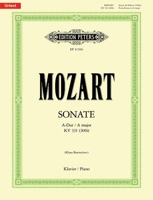 Piano Sonata in A K331 (300i): Based on the Recently-discovered Partial Autograph, Urtext (Sheet) B07BF854QY Book Cover