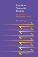 Empirical Translation Studies: Interdisciplinary Methodologies Explored 1781790493 Book Cover