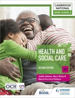 Level 1/Level 2 Cambridge National in Health & Social Care (J835): Second Edition 1398351237 Book Cover