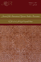 Journal of the International Qur'anic Studies Association Volume 2 (2017) 1937040720 Book Cover