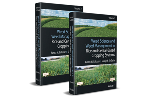 Weed Science and Weed Management in Rice and Cereal-Based Cropping Systems, 2 Volumes 1119737567 Book Cover