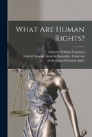 What Are Human Rights? 0800881486 Book Cover