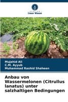 Anbau von Wassermelonen (Citrullus lanatus) unter salzhaltigen Bedingungen (German Edition) 6209475213 Book Cover