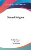 La Religion Naturelle 054830758X Book Cover