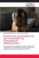 Evidencias psicom�tricas del inventario de ansiedad en adolescentes 6203873403 Book Cover