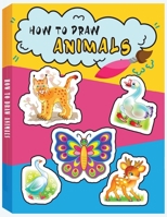 How to Draw Animals: Learn to Draw Animals, Learn to Draw Animals Step by Step Using Basic Shapes and Lines 6069620062 Book Cover