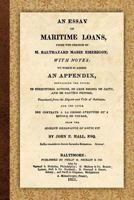 An Essay on Maritime Loans 1616191767 Book Cover