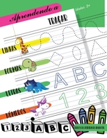 Aprendendo a traçar linhas formas letras números: Livro de atividades para maiores de 3 anos para começar a traçar linhas, formas, letras e números. ... pré-escolar e escolar 1914295072 Book Cover
