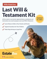 Last Will & Testament Kit 1913889181 Book Cover