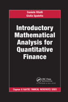 Introductory Mathematical Analysis for Quantitative Finance 1032336579 Book Cover