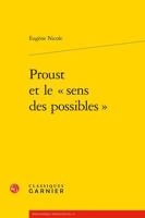 Proust et le « sens des possibles » 2406145247 Book Cover