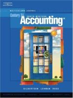 Century 21 Accounting: Multicolumn Journal, Introductory Course, Chapters 1-16 (with CD-ROM) 0538972815 Book Cover