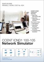 CCENT ICND1 100-105 Network Simulator 078975777X Book Cover