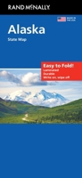 Rand McNally Easy to Fold: Alaska State Laminated Map 0528027816 Book Cover
