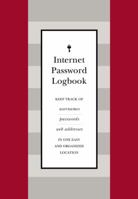 Internet Password Logbook (Red Leatherette): Keep track of usernames, passwords, web addresses in one easy and organized location 1631065661 Book Cover