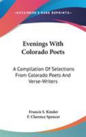 Evenings with Colorado Poets 0548411506 Book Cover