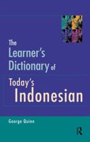 The Learner's Dictionary of Today's Indonesian 0367719797 Book Cover