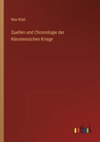 Quellen Und Chronologie Des Kleomenischen Krieges 3863824156 Book Cover