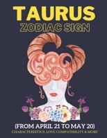 Taurus zodiac sign characteristics, love compatibility & More: (From April 21 to May 20): All you need to know about the Virgo zodiac sign B08PXK14ZJ Book Cover