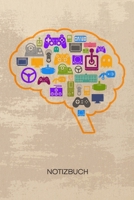 NOTIZBUCH A5 Dotted: Gamer Notizheft GEPUNKTET 120 Seiten - Game Controller Notizblock Nerd Geschenk Skizzenbuch - Games Geschenk f�r Gamer Nerd Geek 1710325933 Book Cover