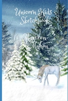 Unicorn Kids Sketchbook. 1676410430 Book Cover