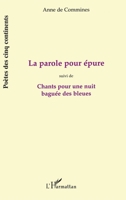 La Parole Pour Epure 2747538338 Book Cover