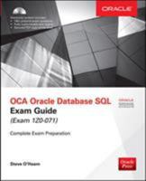 OCA Oracle Database SQL Exam Guide (Exam 1Z0-071) 1259585492 Book Cover