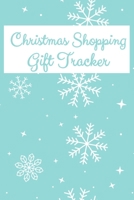 Christmas Shopping Gift Tracker: Snowflake Design 168983224X Book Cover