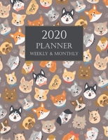2020 Planner Weekly and Monthly: Variety Dog Wall Calendar 1695338154 Book Cover
