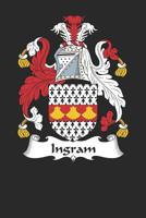 Ingram: Ingram Coat of Arms and Family Crest Notebook Journal (6 x 9 - 100 pages) 1081082658 Book Cover