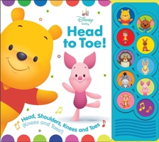 Disney Baby Head to Toe! Play-a-Sound Board Book (Disney Baby: Play-a-Sound) 1503725677 Book Cover