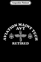 Composition Notebook: Coast Guard Aviation Maintenance Technician Retired Insignia Journal/Notebook Blank Lined Ruled 6x9 100 Pages 1698629796 Book Cover