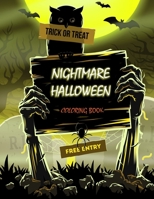 Nightmare Halloween Coloring book: Magical Coloring Book, best gift for kids for halloween B08HT86YT3 Book Cover