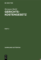 Gerichtskostengesetz: Kommentar 3110066890 Book Cover