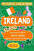 IRELAND The Essential Slang Dictionary: Illustrated guide to Irish lingo words, expressions & phrases. Talk like an Irish Person B0G2YJG6DP Book Cover