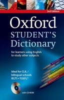 Oxford Students Dictionary With CD-Rom: For Learners Using English to Study Other Subjects 0194331350 Book Cover