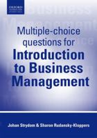 Multiple Choice Questions for Introduction to Business Management 0199050406 Book Cover