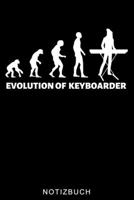 EVOLUTION OF KEYBOARDER: A5 WOCHENPLANER für Pianisten | Klavierspielen | Klavierbuch | Klavier spielen | Geschenkidee für Kinder Erwachsene Anfänger Profis | Piano (German Edition) B083XTH4MB Book Cover
